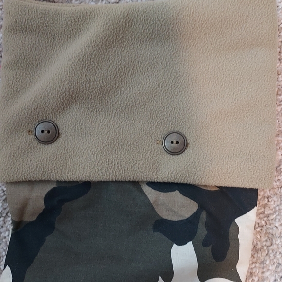 Pier 1 Kids Stocking Green Camo Military Tactical Christmas Camouflage Hunting - Picture 2 of 8